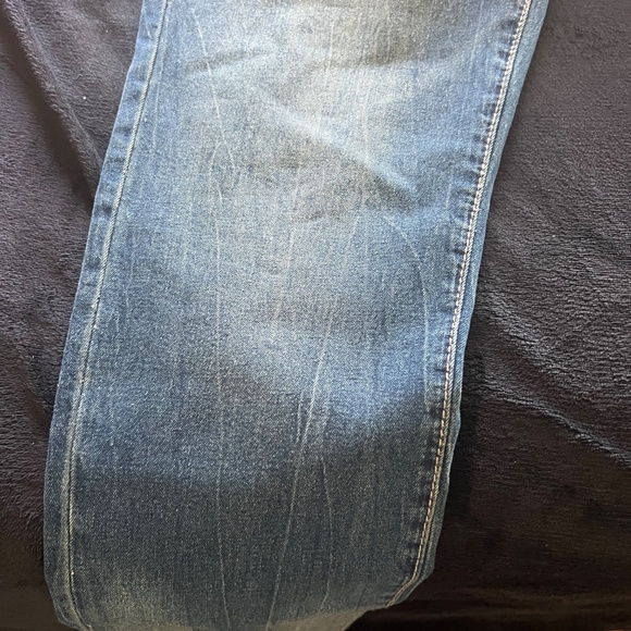 Men's True Religion Relaxed Skinny Jeans Caspien Sea Medium Wash - Picture 4 of 11